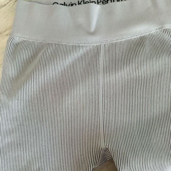 Calvin Klein Performance high waist Women's Thick Rib Leggings size L - Picture 8 of 8
